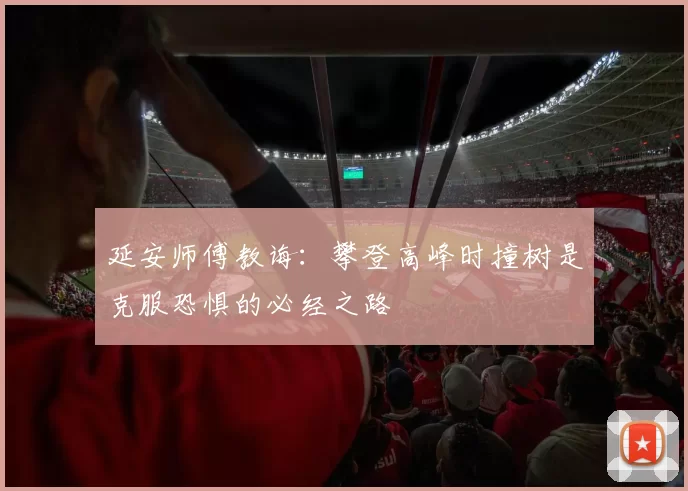 延安师傅教诲：攀登高峰时撞树是克服恐惧的必经之路